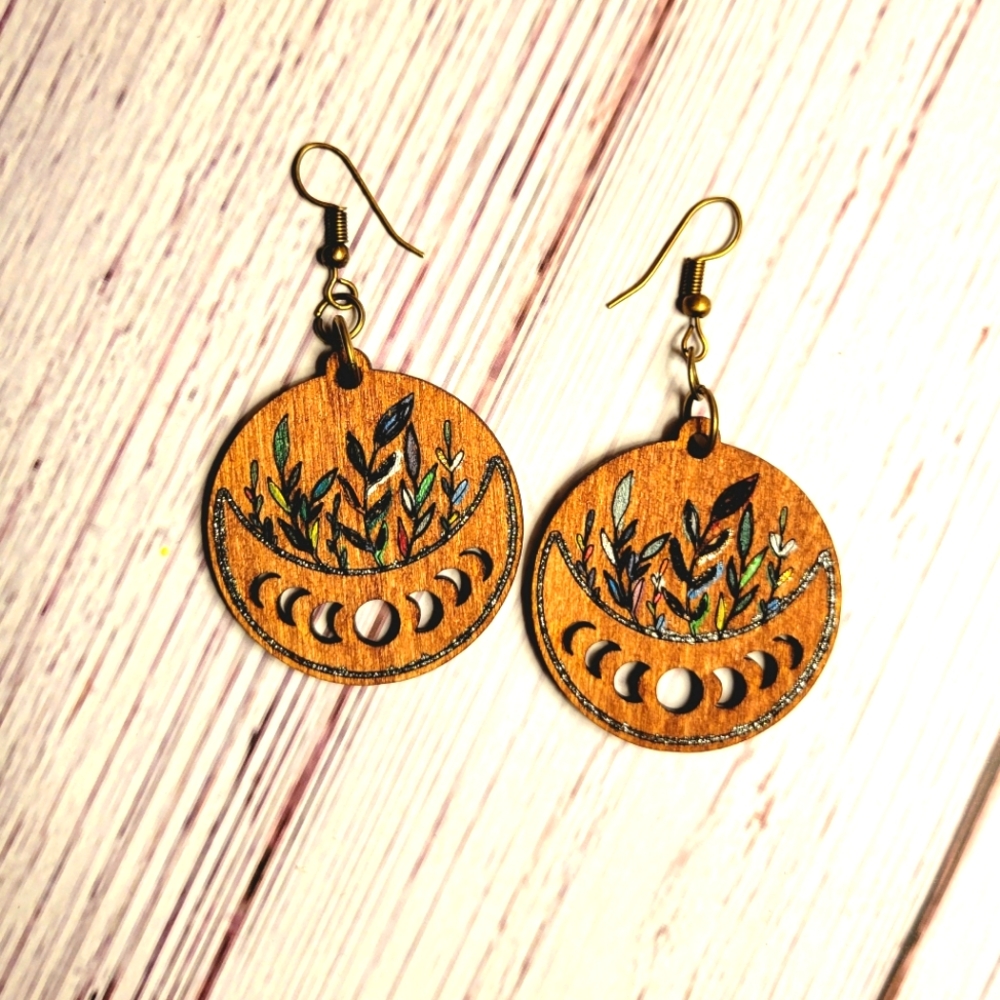 Moonphase Earrings